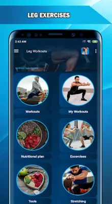 Leg Workouts android App screenshot 4